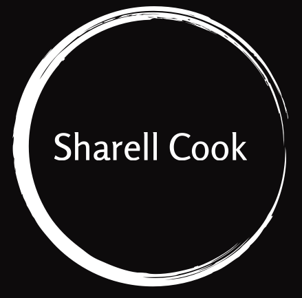 Sharell Cook's round logo