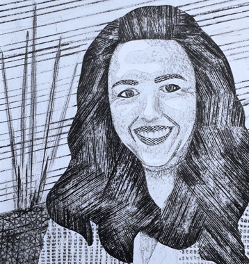 My portfolio made out of texture