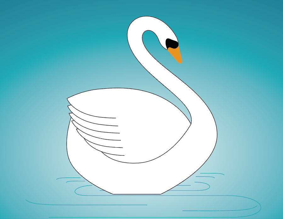 white swan